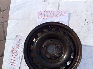 стальной диск R15 Mercedes Vito 1995-2003рв цена 1200гр один оригинал 638 400 0121 не катанный без трещин гарантия