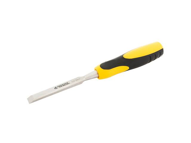 Стамеска ударна MASTERTOOL CrV 12 мм з двокомпонентною ручкою 14-1512 - Фото 1 Стамеска ударна MASTERTOOL CrV 12 мм з двокомпонентною ручкою 14-1512 - Фото 1