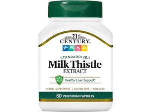 Standardized Milk Thistle Extract, 60 Vegetarian Capsules