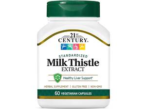 Standardized Milk Thistle Extract, 60 Vegetarian Capsules