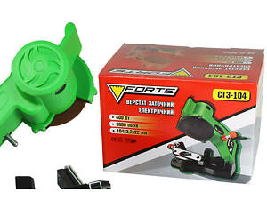 Станок для заточки цепи FORTE СТЗ-104, диск 104х3,2х22 мм