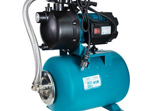 Станция 1.2кВт Hmax 48м Qmax 80л/мин пластик (самовсасывающий насос) 24л Украина AquaticaLEO (775309/24)