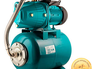 Станция 1.1кВт Hmax 55м Qmax 70л/мин (самовсасывающий насос) 24л Украина AQUATICA (775088/24)