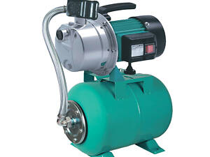 Станция 1.2кВт Hmax 48м Qmax 80л/мин (самовсасывающий насос нерж) 24л Украина AquaticaLEO EKJ-1202SA5/UA (775314/24)