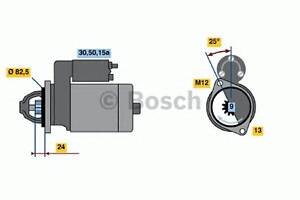 Стартер   для моделей: AUDI (100, 100,100), MERCEDES-BENZ (E-CLASS,E-CLASS,8,8,S-CLASS,SL,E-CLASS,SL), PORSCHE (924), VO