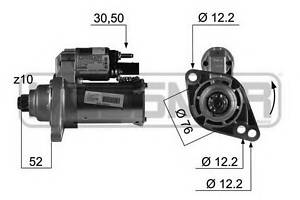 Стартер для моделей: AUDI (A3, A3,A3), SEAT (IBIZA,ALTEA,TOLEDO,LEON,ALTEA), SKODA (OCTAVIA,OCTAVIA), VOLKSWAGEN (POLO