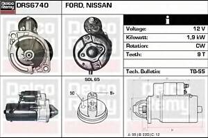 Стартер для моделей: FORD (MAVERICK), NISSAN (TERRANO,URVAN,TERRANO,PICK,PICK,URVAN,TRADE,TRADE,TRADE,TRADE)