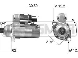 Стартер AUDI A3 (8P1) / AUDI TT (8J3) / VW GOLF (1K1) / VW JETTA (1K2) 1999-2016 г.