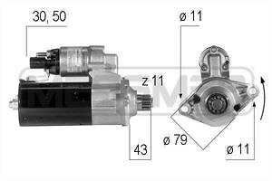 Стартер AUDI TT (8J9) / VW CC B7 (358) / VW TOURAN (1T3) / SKODA YETI (5L) 2003-2021 г.