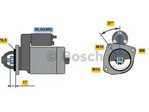 Стартер BOSCH 0986023530 на NISSAN NV400 автобус