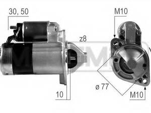 Стартер ERA 220503A на MITSUBISHI ASPIRE VI (EA_)