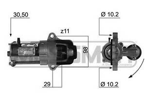 Стартер FORD FOCUS / FORD MAVERICK / VOLVO C30 (533) / VOLVO V50 (545) 2000-2020 г.