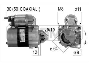 Стартер FORD KA (RU8) / CHRYSLER DELTA / FIAT 124 (348_) / FIAT 500 (312_) 1996-2020 г.