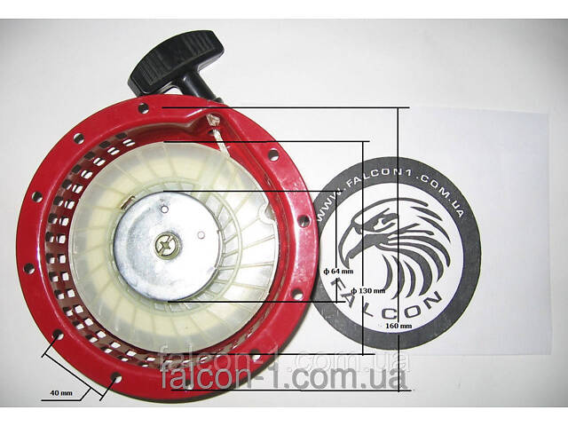 Стартер Honda EB 1000 Elmax SH-2900EX EG 1900X G150 G200 GV150 GV200 GX110 Kipor 28400-883-N00ZA, 28400-ZE1-003ZA - Фото 3