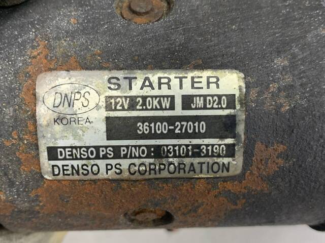 Стартер Hyundai Trajet 2.0 CRDi - Фото 5