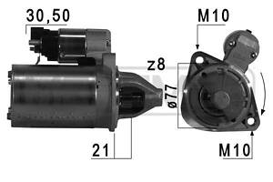 Стартер KIA RIO (JB) / KIA SOUL (AM) / KIA CEE'D (ED) / KIA CERATO (LD) 2001-2019 г.