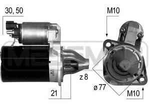 Стартер KIA RIO (UB) / KIA SOUL (AM) / KIA CEE'D (JD) / KIA VENGA (YN) 2004-2019 г.