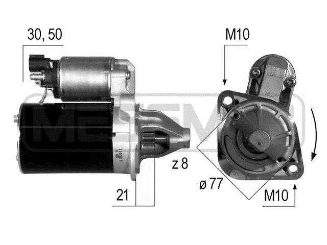 Стартер KIA RIO (UB) / KIA SOUL (AM) / KIA CEE'D (JD) / KIA VENGA (YN) 2004-2019 г.