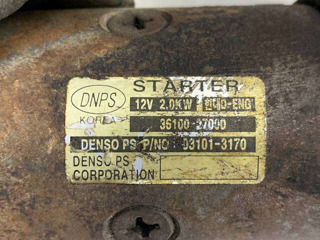 Стартер Kia Сarens 2.0 CRDi - Фото 4