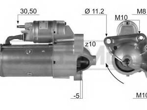 Стартер NISSAN,RENAULT,OPEL ERA 220136A на OPEL MOVANO Combi (J9)