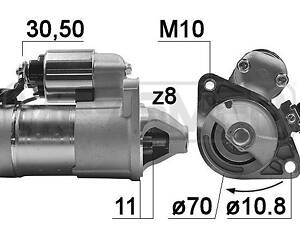 Стартер NISSAN SUNNY (N14) / NISSAN 100NX (B13) / NISSAN ALMERA (N15) 1986-2006 г.