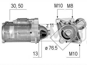 Стартер RENAULT ALASKAN / OPEL MOVANO B (X62) / RENAULT TRAFIC (JL) 2001-2020 г.