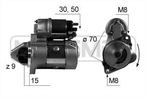 Стартер SMART CABRIO (450) / SMART FORTWO (450) / SMART ROADSTER (452) 1998-2007 г.