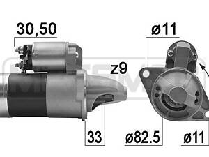 Стартер SUBARU LEGACY (BG) / SUBARU IMPREZA (GG) / SUBARU FORESTER (SG_) 1992-2015 г.