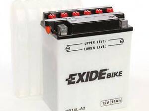 Стартерна батарея (акумулятор) EXIDE EB14LA2 на HONDA MOTORCYCLES CB