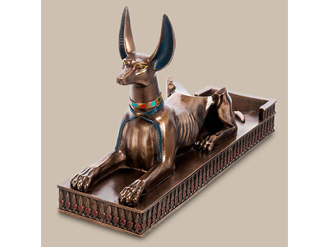 Статуетка Анубіс тримач для пляшки Veronese AL32616 - Фото 2