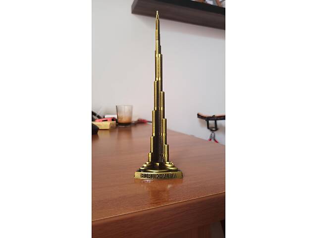 Статуетка Бурдж-Халіфа RESTEQ — мініатюрна модель найвищої будівлі світу, 18 см - Фото 6