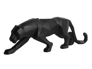 Статуэтка Черная пантера RESTEQ, Фигурка для интерьера Черная пантера 25×4,5×8 см