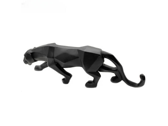 Статуэтка Черная пантера RESTEQ, Фигурка для интерьера Черная пантера 25×4,5×8 см - Фото 2