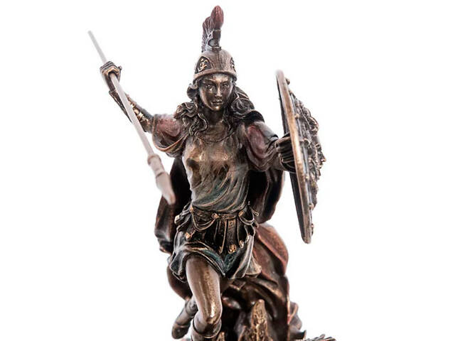 Статуетка декоративна Афіна з копьем Veronese AL32535 - Фото 4