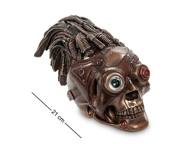 Статуетка декоративна Череп Veronese AL32505 - Фото 1