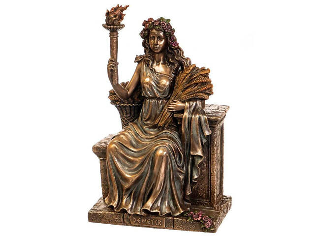 Статуетка декоративна Деметра богиня родючості Veronese AL32461 - Фото 1