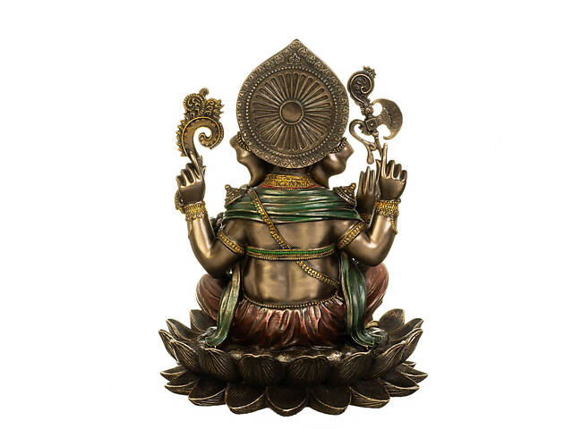 Статуетка декоративна Ганеш - Бог мудрості та благополуччя Veronese AL74249 - Фото 4