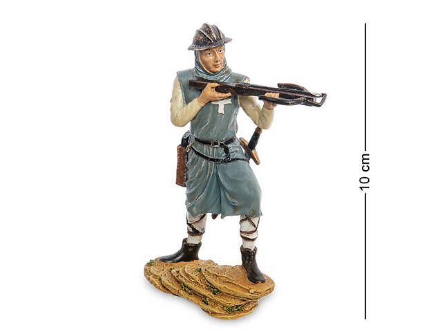 Статуетка декоративна Хрестоносець 10 см Veronese AL84457 - Фото 1