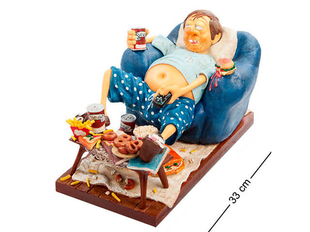 Статуетка декоративна Ледацюга 33 см Guillermo Forchino AL31539 - Фото 1