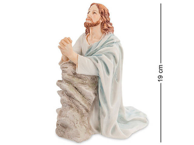 Статуетка декоративна Молитва Ісуса в Гефсиманському саду 19 см Veronese AL31488 - Фото 1