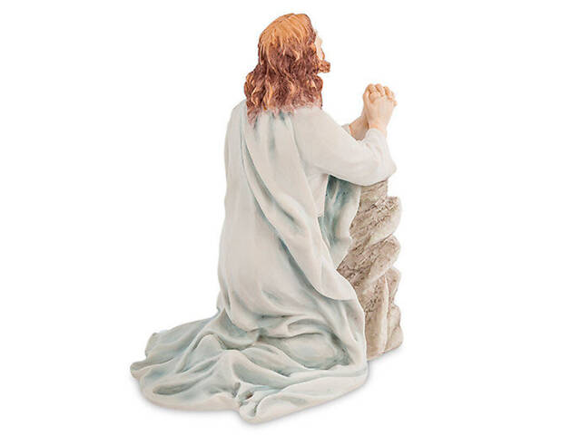 Статуетка декоративна Молитва Ісуса в Гефсиманському саду 19 см Veronese AL31488 - Фото 3