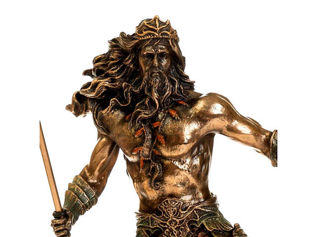 Статуетка декоративна Повелитель морей - Посейдон Veronese AL31932 - Фото 3