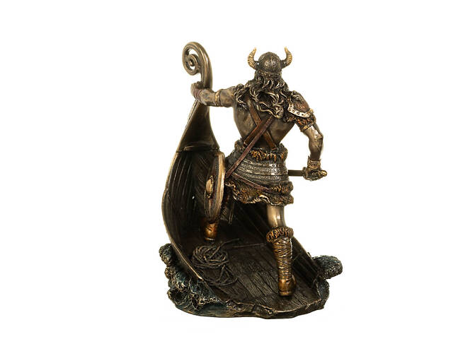 Статуетка декоративна Скандинавський воїн 23х19х13 см Veronese AL84480 - Фото 3