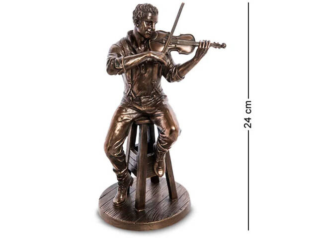 Статуетка декоративна Скрипаль Veronese AL32486 - Фото 1