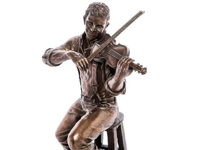 Статуетка декоративна Скрипаль Veronese AL32486 - Фото 2