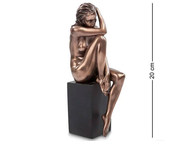 Статуетка Дівчина на колоні 20 см Veronese AL32468 - Фото 1