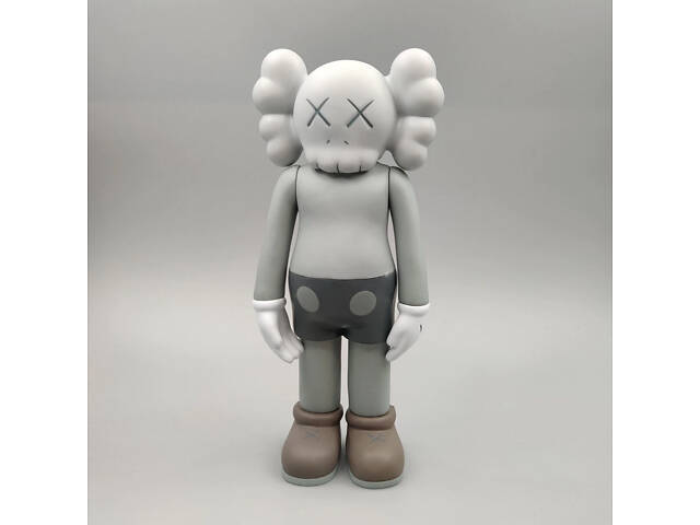 Статуэтка Kaws Companion серого цвета 18 см. Дизайнерская игрушка Кавс серый. Фигурка для интерьера медведь - Фото NaN Статуэтка Kaws Companion серого цвета 18 см. Дизайнерская игрушка Кавс серый. Фигурка для интерьера медведь - Фото NaN