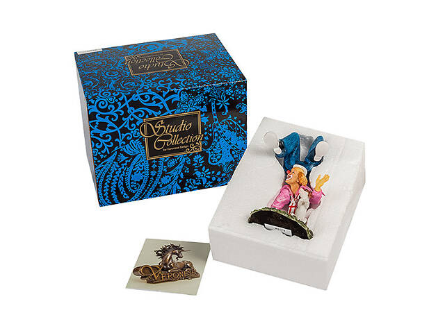 Статуетка Клоун з собачкою 14 см Veronese AL46567 - Фото 2