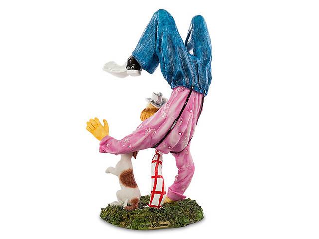 Статуетка Клоун з собачкою 14 см Veronese AL46567 - Фото 4