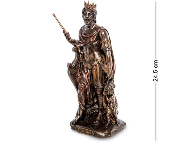 Статуетка Король Давид 24,5 см Veronese AL32490 - Фото 1